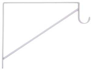 SHELF/ROD STD WHT 12-5/8X9-3/4