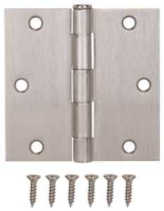 SAT NKL RES SQUARE HINGE 3.5IN