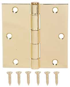 BRT BRS RES SQUARE HINGE 3.5IN