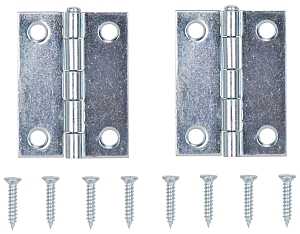 HINGE UTL SQ CNR ZN 2X1-1/2IN