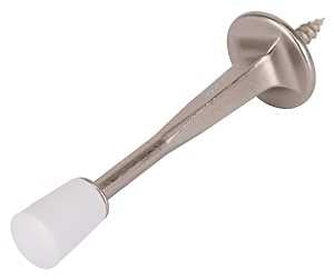 DOOR STOP RIGID 3-1/8IN SAT NIC