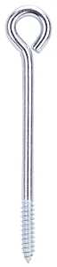 ZINC LAG THRD EYE SCREW 3/8X8