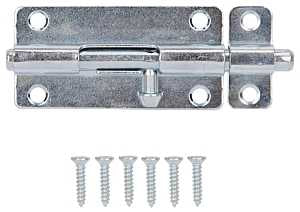 BARREL BOLT STL 4IN ZINC PLATE