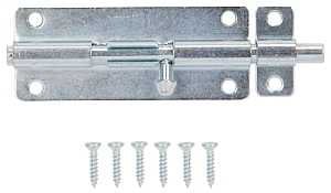 BARREL BOLT STL 5IN ZINC PLATE