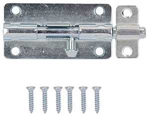 BARREL BOLT LOCKABLE 4IN ZINC