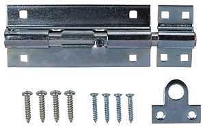 BARREL BOLT LOCK HD 7-1/2 ZINC