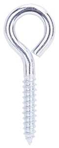 ZINC EYE SCREW THREAD 1/4X3