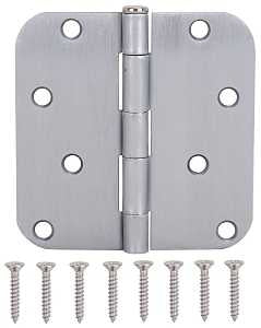 SAT CHRM RES HINGE 5/8RAD 4IN