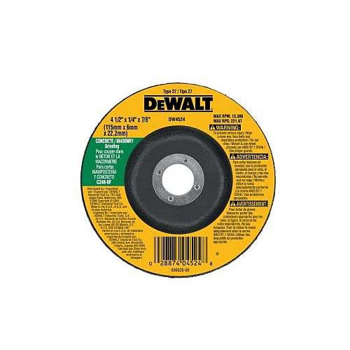 ABRASIVE WHEEL MASONRY 4-1/2"