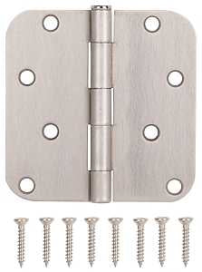 SAT NKL RES HINGE 5/8RAD 4IN