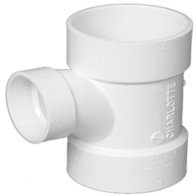 3" PVC TEE 3"x3"x2"