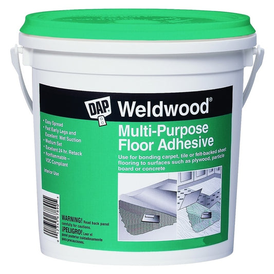 DAP Weldwood Quart Multi-Purpose Floor Tile Adhesive