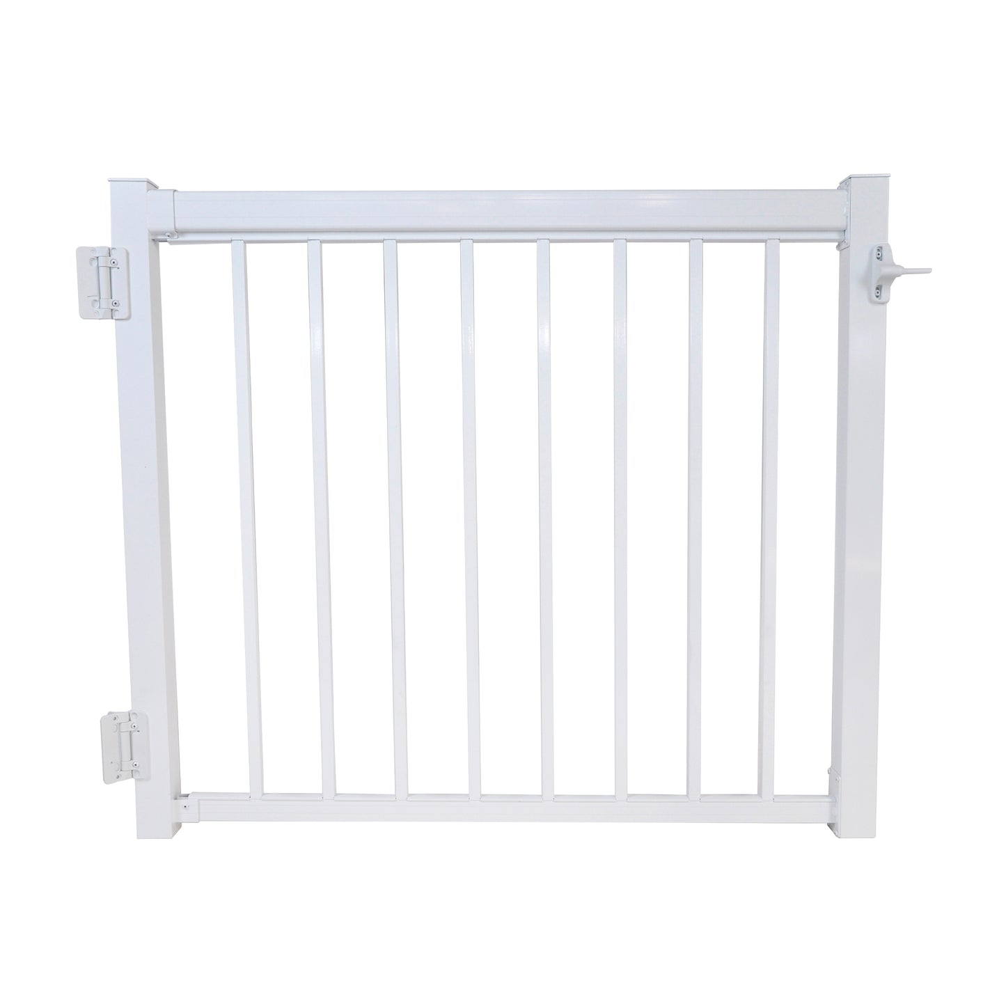 Regal Rail White Aluminum 42" Gate Feature Product Photo 2