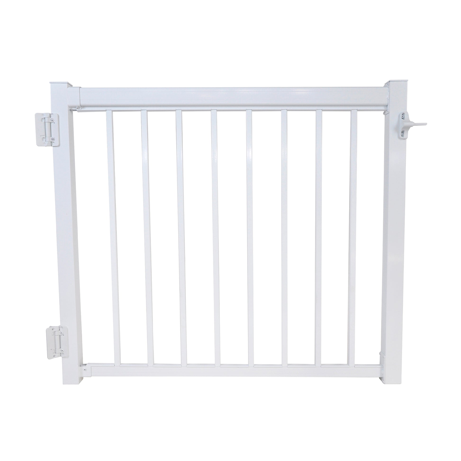 Regal Rail White Aluminum 42" Gate Feature Product Photo 2