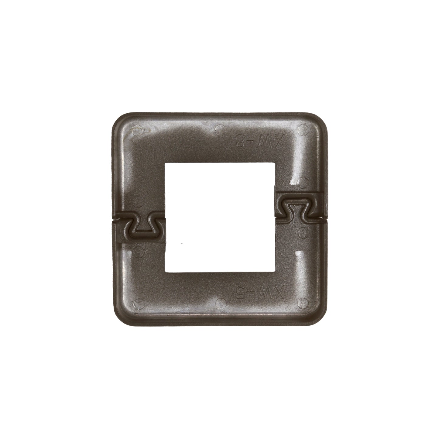 Regal Rail 2-1/2" Bronze Aluminum Post Base Cover