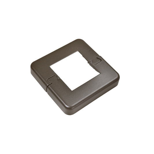 Regal Rail 2-1/2" Bronze Aluminum Post Base Cover