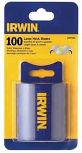 IRWIN Bi-Metal Hooked Utility Knife Blades - 100 pk