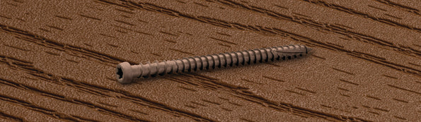2-3/4 INCH BROWN COMPOSITE DECK SCREW 350CT