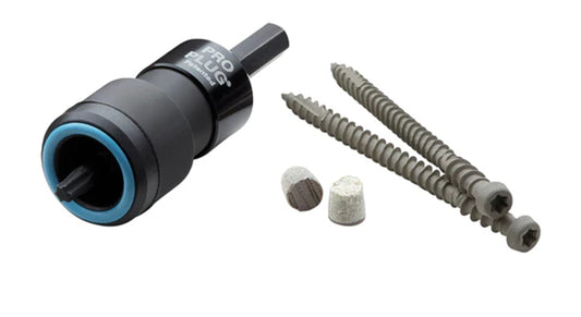Pro Plug Deck Fascia Fastening System 100 pc. Cabana Color