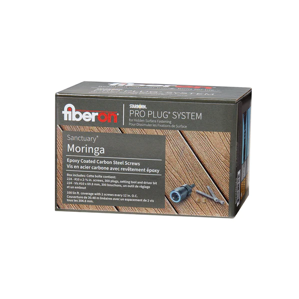 Fiberon Pro Plug Moringa Decking Plugs - 100 Square Feet of Coverage