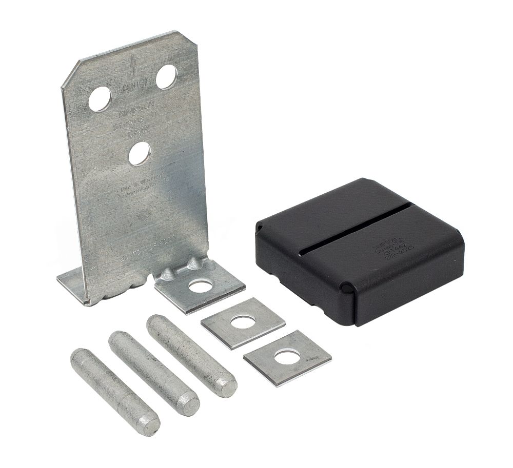 CONCEALED POST BASE 4X4