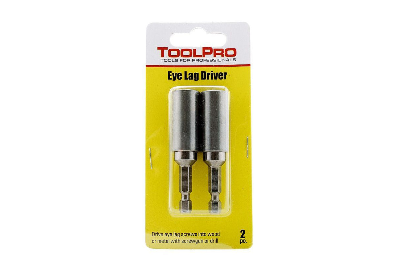 ToolPro Eye Lag Ceiling Screw Driver Tool - 2pk