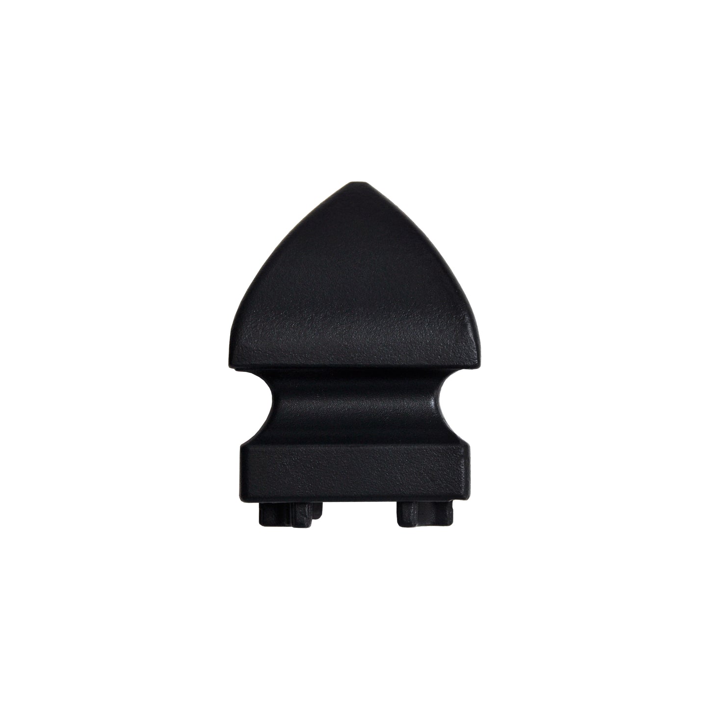 Regal Rail 2-1/4" Black Aluminum Post Pyramid Cap