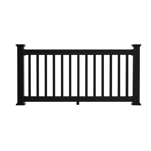 6'x36" Fusion Level Rail Kit by RDI in Satin Black Composite Railing
