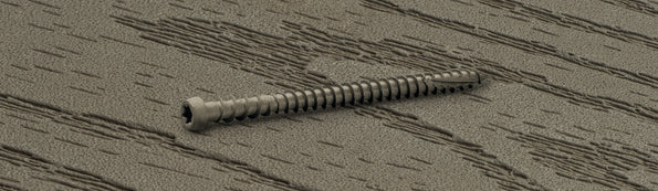2-3/4 INCH GRAY COMPOSITE DECK SCREW 350CT