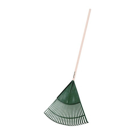 Green Thumb 24 in. Plastic Lawn and Leaf Rake