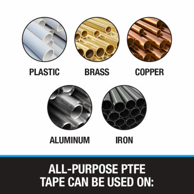 Harvey 3/4 in. x 5 ft. PTFE Teflon Pipe Thread Seal Tape