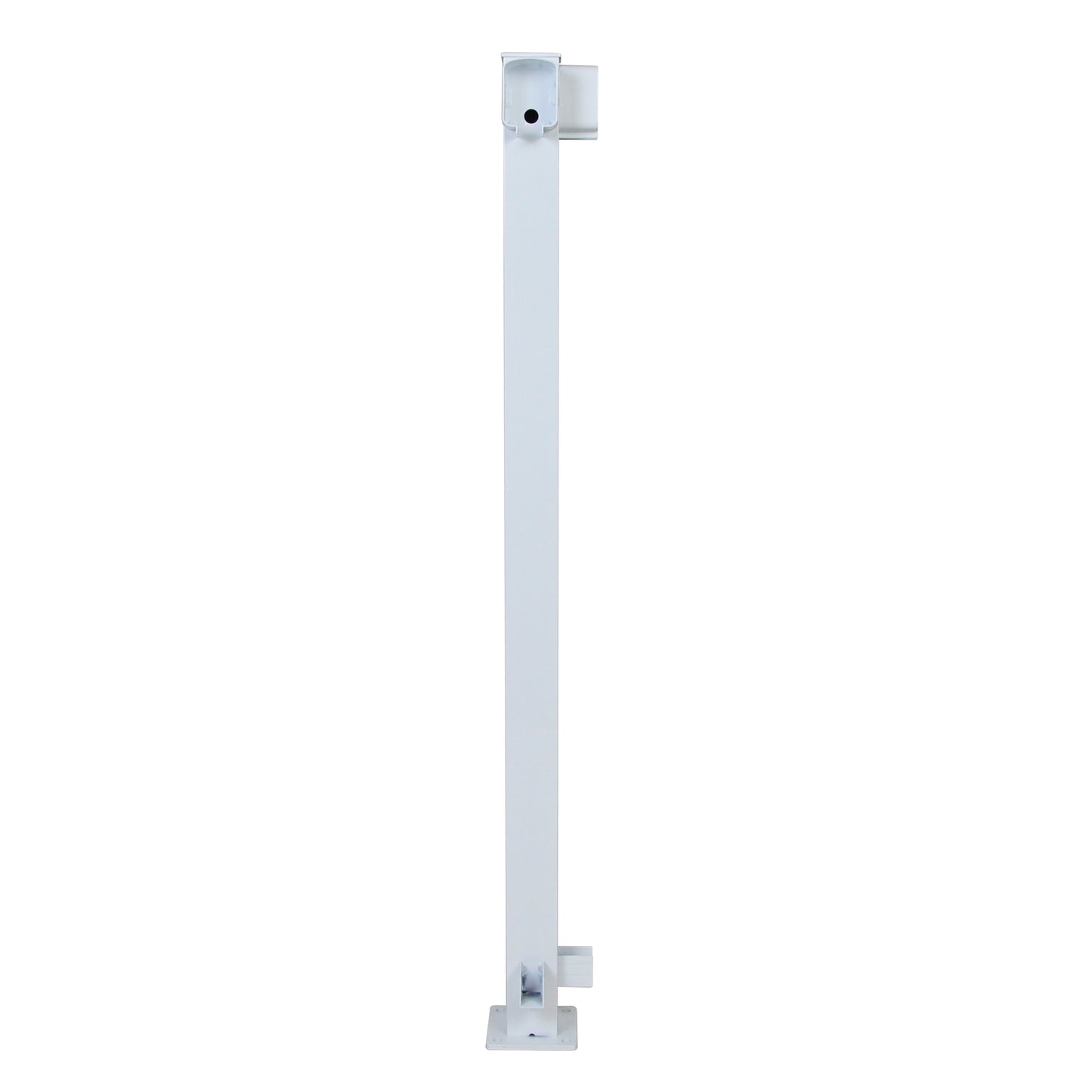 Regal Rail 42" White Aluminum Corner Post