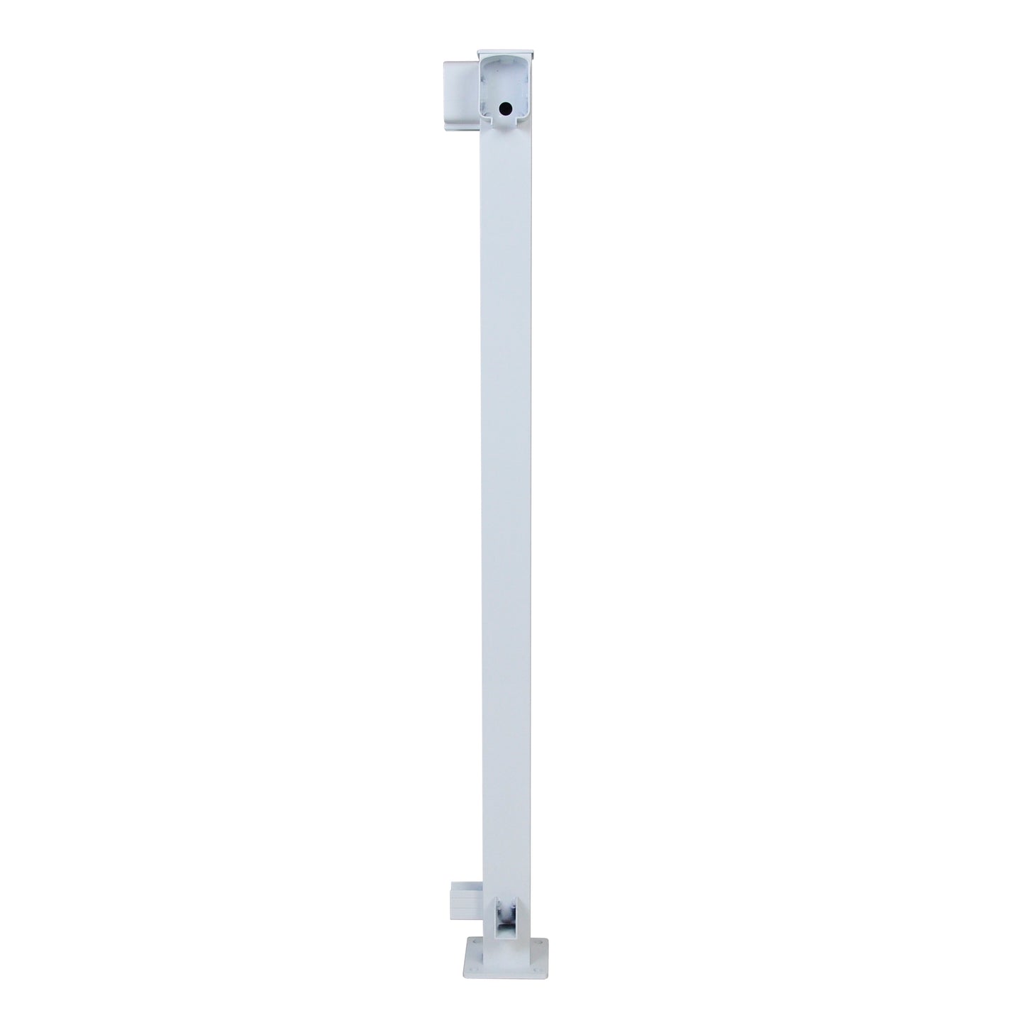 Regal Rail 42" White Aluminum Corner Post