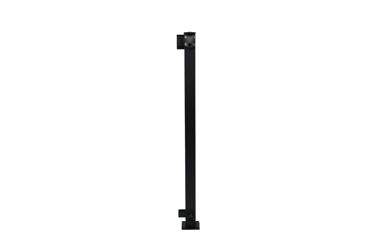 Regal Rail 42" Black Aluminum Corner Post Feature Product Photo 4