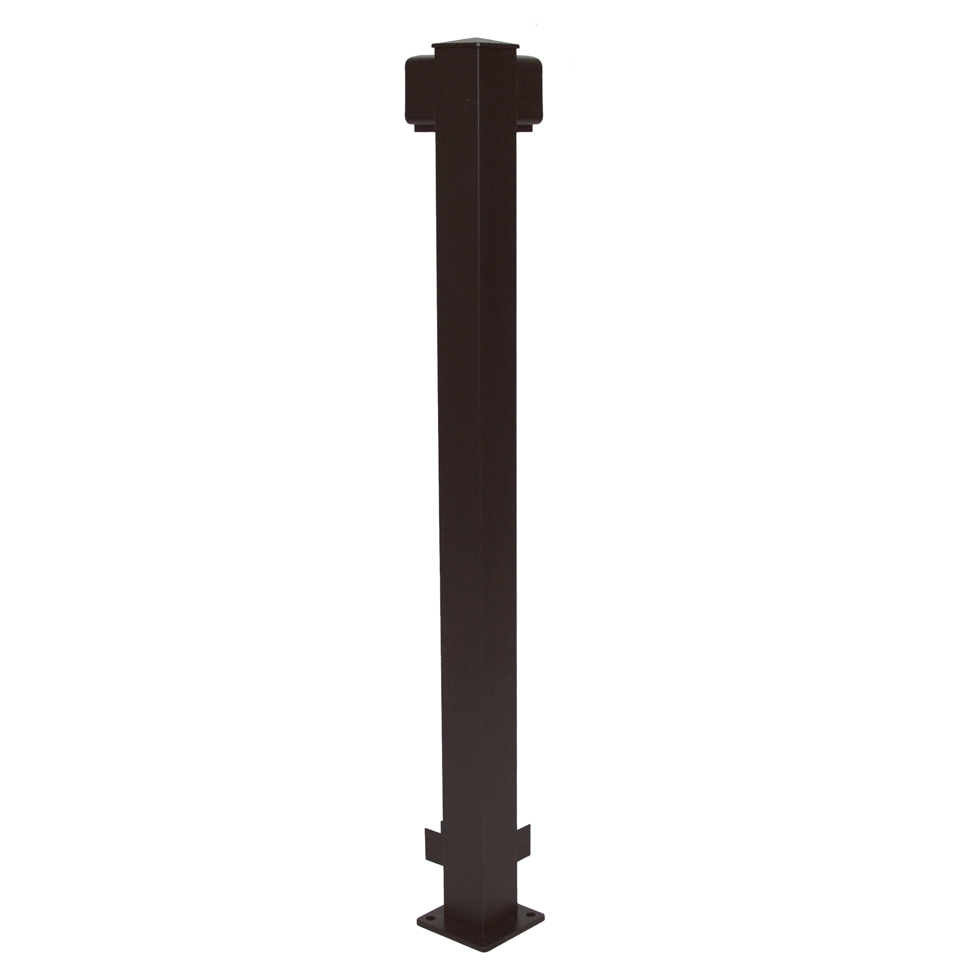 Regal Rail 36" Bronze Aluminum Corner Post Feature Photo