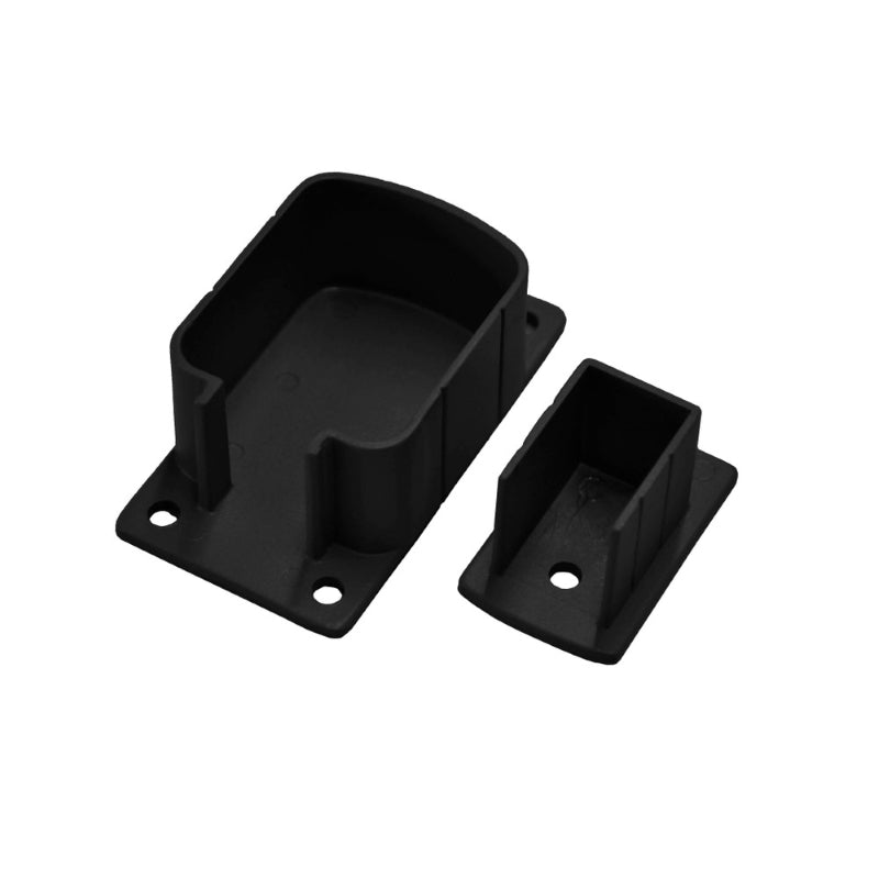 Regal Rail Black Aluminum Wall Bracket