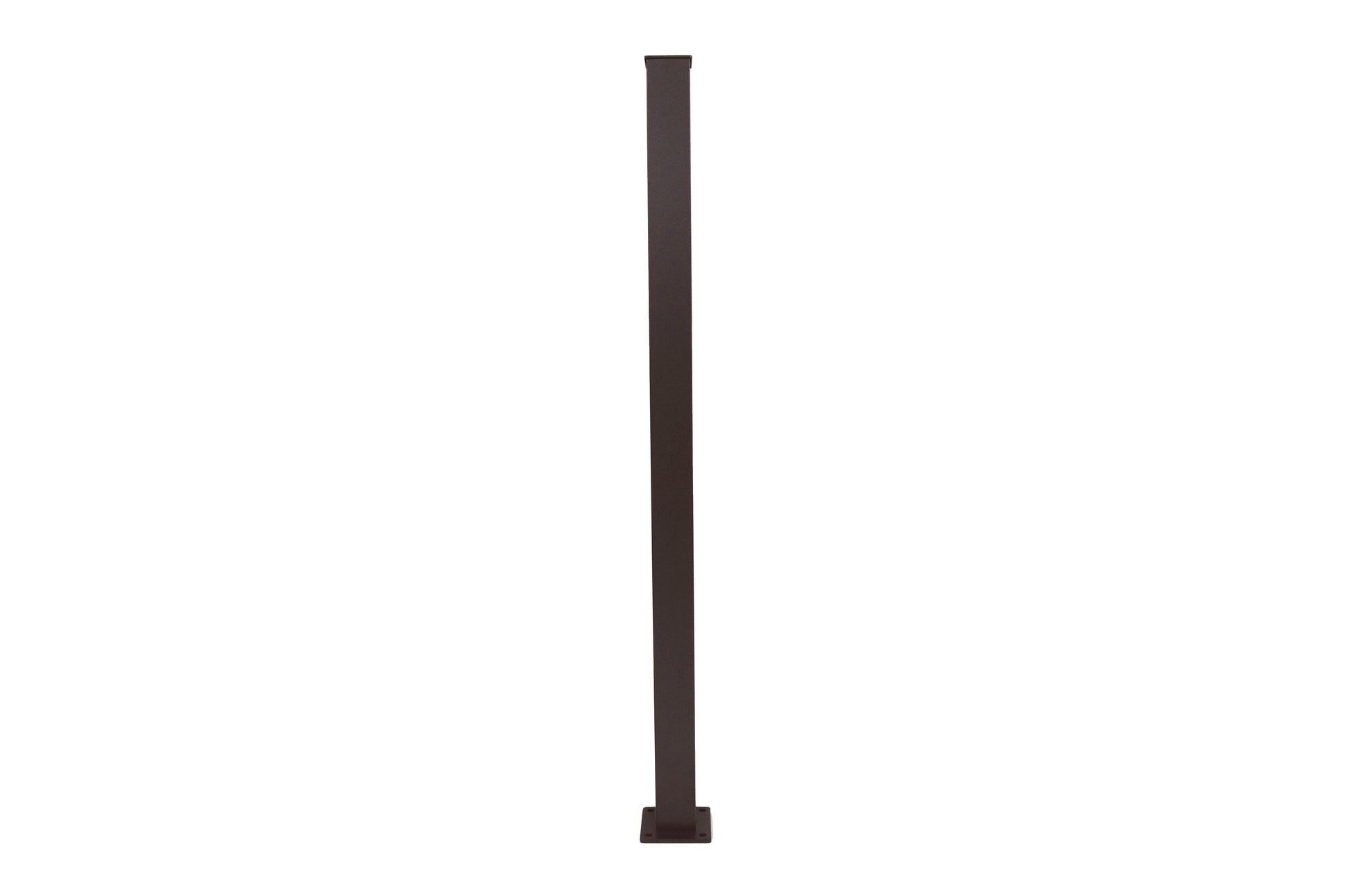 Regal Rail 42" Bronze Aluminum Square/Bottom Stair Post Feature Product Photo