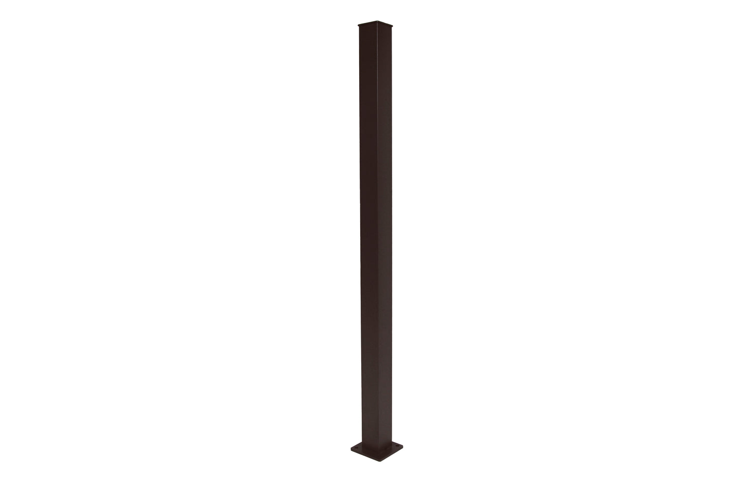 Regal Rail 42" Bronze Aluminum Square/Bottom Stair Post Feature Product Photo 2