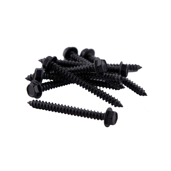 Regal Rail 2-1/2" Black Lag Screws - 24 pcs