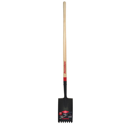 Razor-Back Long Handled Roof Shovel With Shingle Remover