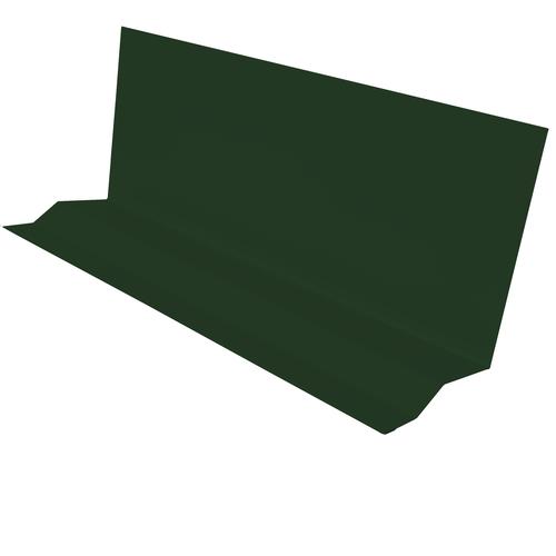 Universal Sidewall Step Flashing Steel 10'-2" - Green