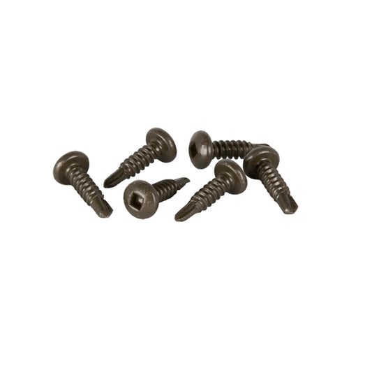 Regal Rail #10 x 3/4" Yard Bronze Steel Self Drilling Screws