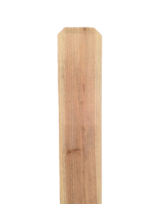 6 in. x 6 ft. Cedar Dog-Ear Wood Fence Picket