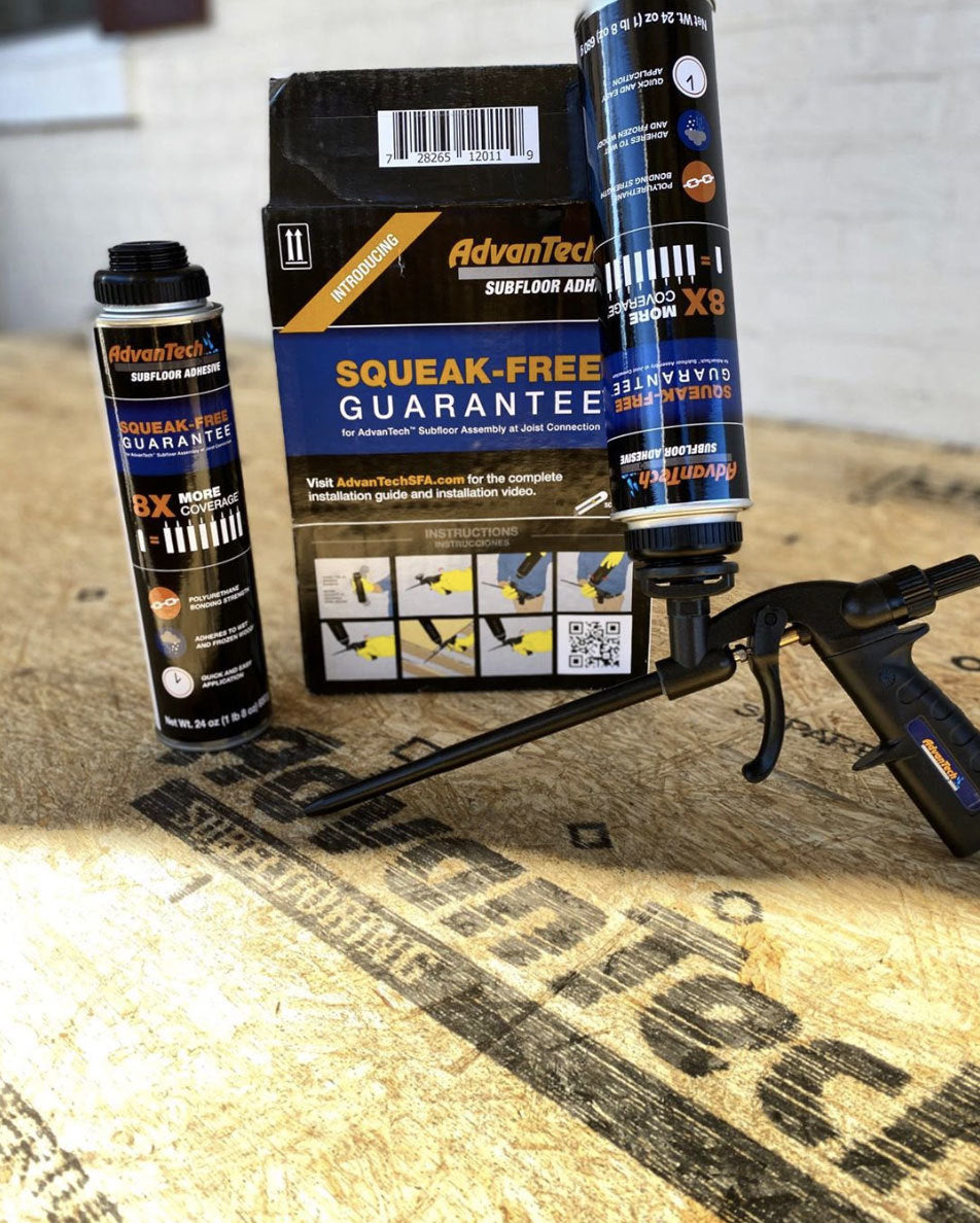 AdvanTech Subfloor Adhesive Starter Kit, Construction Adhesive