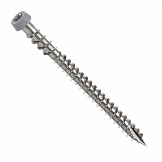 CAMO 316 Stainless Steel Marine Grade Grey Composite Screw 2-1/2" 350ct