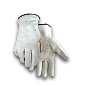 COWHIDE PATCH PALM GLOVE LG