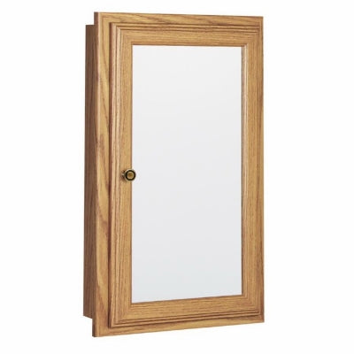OAK MEDICINE CABINET 16"  ( VANITY )