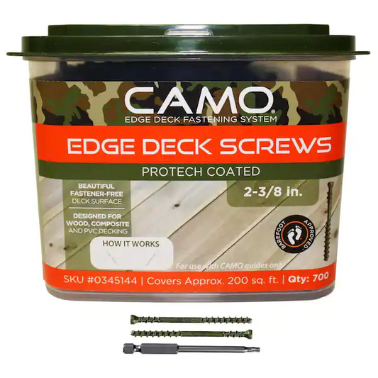 CAMO Edge Screw T15 Star 2-3/8 (700ct)