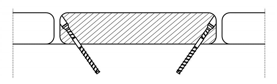 2-3/8 EDGE COLLATED SCREWS (1,000 piece box)