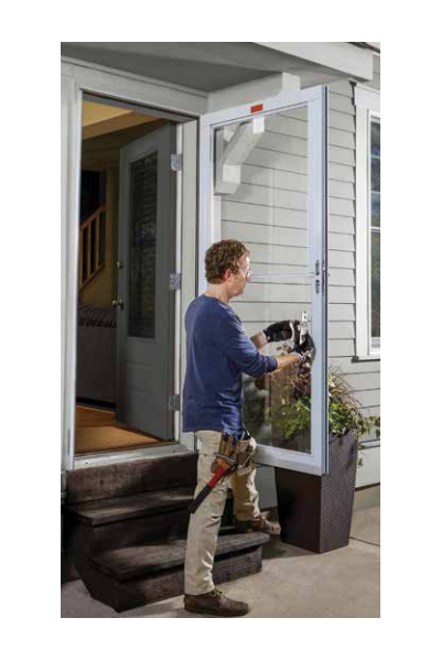 ANDERSEN 6 SERIES 36" WHITE 3/4 LIGHT VENTING STORM DOOR